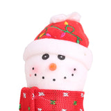 Maxbell Christmas Candy Jar Candy Can Xmas Ornament Treat Box for Home Holiday Party Snowman 17cmx8cm