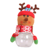 Maxbell Christmas Candy Jar Candy Can Xmas Ornament Treat Box for Home Holiday Party Elk 18cmx8cm