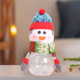 Maxbell Christmas Candy Jar Candy Can Xmas Ornament Treat Box for Home Holiday Party Penguin 17cmx8cm