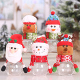 Maxbell Christmas Candy Jar Unique Cute Decor Cookie Jar for Office Festival Wedding