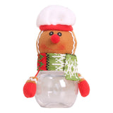 Maxbell Christmas Candy Jar Unique Cute Decor Cookie Jar for Office Festival Wedding