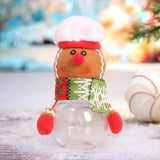 Maxbell Christmas Candy Jar Unique Cute Decor Cookie Jar for Office Festival Wedding