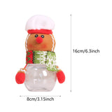 Maxbell Christmas Candy Jar Unique Cute Decor Cookie Jar for Office Festival Wedding