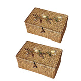 Maxbell Storage Basket Holder Creative Makeup Organizer for Household Shelf Tabletop M