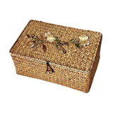 Maxbell Storage Basket Holder Creative Makeup Organizer for Household Shelf Tabletop L