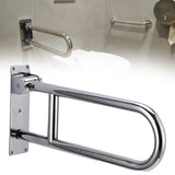 Maxbell Toilet Grab Bar Handrail for Bathroom Hand Grips Handicapped Disabled Toilet Folding 60cm