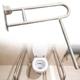 Maxbell Toilet Grab Bar Handrail for Bathroom Hand Grips Handicapped Disabled Toilet Standing 60cm