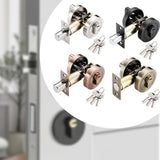 Maxbell Deadbolt Door Lock Contemporary Invisible Door Lock Single Cylinder Deadbolt Silver