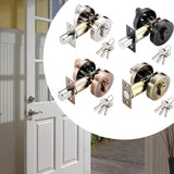 Maxbell Deadbolt Door Lock Contemporary Invisible Door Lock Single Cylinder Deadbolt Silver
