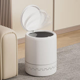 Maxbell Trash Can Rubbish Can Modern Compact Wastebasket for Home Living Room Office