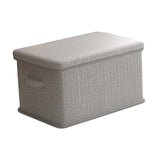 Maxbell Storage Box Foldable with Lid Washable Storage Bin for Sundries Toys Blanket Medium