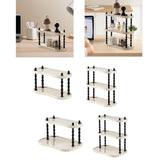 Maxbell Bathroom Counter Organizer Coffee Bar Organizer for Bedroom Kitchen Bathroom 2 Layer