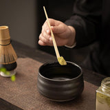 Maxbell Matcha Whisk Set Portable Matcha Set for Tea Lover Tea Preparation Tea House Coffee White Thread