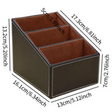 Maxbell Desk Organizer Container Remote Control Holder for Dorm Living Room Tabletop Coffee