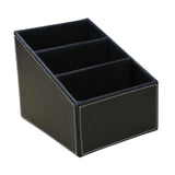 Maxbell Desk Organizer Container Remote Control Holder for Dorm Living Room Tabletop Black