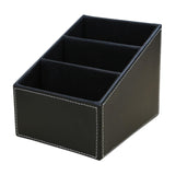 Maxbell Desk Organizer Container Remote Control Holder for Dorm Living Room Tabletop Black