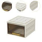 Maxbell Foldable Storage Box Stackable Cabinet Bin for Closet Office Cabinet 30cm Height