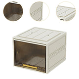 Maxbell Foldable Storage Box Stackable Cabinet Bin for Closet Office Cabinet 36cm Height