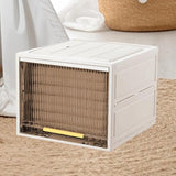 Maxbell Foldable Storage Box Stackable Cabinet Bin for Closet Office Cabinet 36cm Height