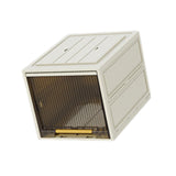 Maxbell Foldable Storage Box Space Saving Cabinet Bin for Dorm Under Bed Room 36cm Height
