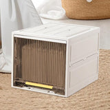 Maxbell Foldable Storage Box Space Saving Cabinet Bin for Dorm Under Bed Room 36cm Height