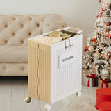 Maxbell Yoga Mat Storage Basket Folding Yoga Blocks Trolley Space Saving Laundry Bin