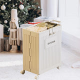 Maxbell Yoga Mat Storage Basket Folding Yoga Blocks Trolley Space Saving Laundry Bin