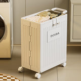 Maxbell Yoga Mat Storage Basket Folding Yoga Blocks Trolley Space Saving Laundry Bin