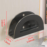 Maxbell Router Wall Mount Shelf Portable Tv Case Stand for Living Room Bedroom Office Black