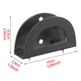 Maxbell Router Wall Mount Shelf Portable Tv Case Stand for Living Room Bedroom Office Black