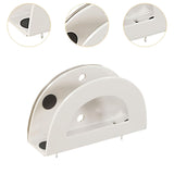 Maxbell Router Wall Mount Shelf Portable Tv Case Stand for Living Room Bedroom Office White