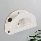 Maxbell Router Wall Mount Shelf Portable Tv Case Stand for Living Room Bedroom Office White