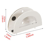 Maxbell Router Wall Mount Shelf Portable Tv Case Stand for Living Room Bedroom Office White