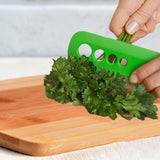 Maxbell Leaf Herb Stripper Utensils Leaf Herb Stripping Tool for Thyme Parsley Basil Paper Card Packaging