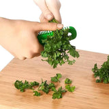 Maxbell Leaf Herb Stripper Utensils Leaf Herb Stripping Tool for Thyme Parsley Basil Paper Card Packaging
