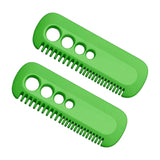 Maxbell Leaf Herb Stripper Utensils Leaf Herb Stripping Tool for Thyme Parsley Basil Paper Card Packaging