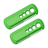 Maxbell Leaf Herb Stripper Utensils Leaf Herb Stripping Tool for Thyme Parsley Basil Paper Card Packaging