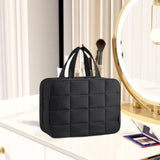 Maxbell Travel Makeup Bag Portable Makeup Pouch Zipper Closure Cosmetics Storage Bag