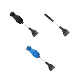 Maxbell Retractable Car Windshield Ice Scraper with Glove  for Winter Black Glove