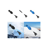 Maxbell Retractable Car Windshield Ice Scraper with Glove  for Winter Black Glove