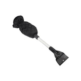 Maxbell Retractable Car Windshield Ice Scraper with Glove  for Winter Black Glove