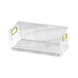 Maxbell Multipurpose Display Case Stackable Space Saving for Closet Shelf Countertop Clear Large