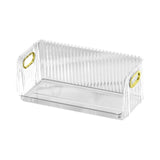 Maxbell Multipurpose Display Case Stackable Space Saving for Closet Shelf Countertop Clear Large