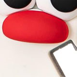 Maxbell Beer Bottle Opener Cartoon Practical Can Lid Opener for Kitchen Picnic Party White Big Eye