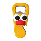 Maxbell Beer Bottle Opener Cartoon Practical Can Lid Opener for Kitchen Picnic Party Yellow Big Eye