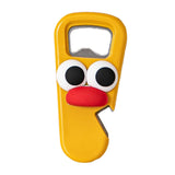 Maxbell Beer Bottle Opener Cartoon Practical Can Lid Opener for Kitchen Picnic Party Yellow Big Eye
