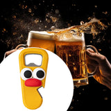 Maxbell Beer Bottle Opener Cartoon Practical Can Lid Opener for Kitchen Picnic Party Yellow Big Eye