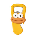 Maxbell Beer Bottle Opener Cartoon Practical Can Lid Opener for Kitchen Picnic Party Yellow Large Mouth