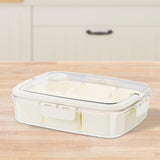 Maxbell Portable Food Serving Tray with Lid Good Sealing for Camping Multifunctional Style A