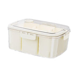 Maxbell Portable Food Serving Tray with Lid Good Sealing for Camping Multifunctional Style B